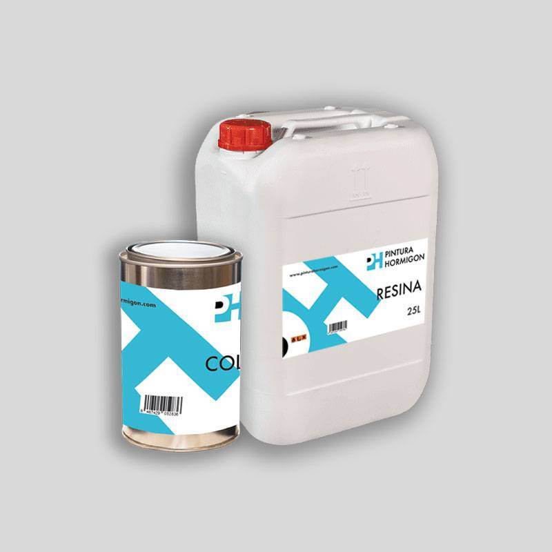 Resina Hormigon Extra Agua Antideslizante